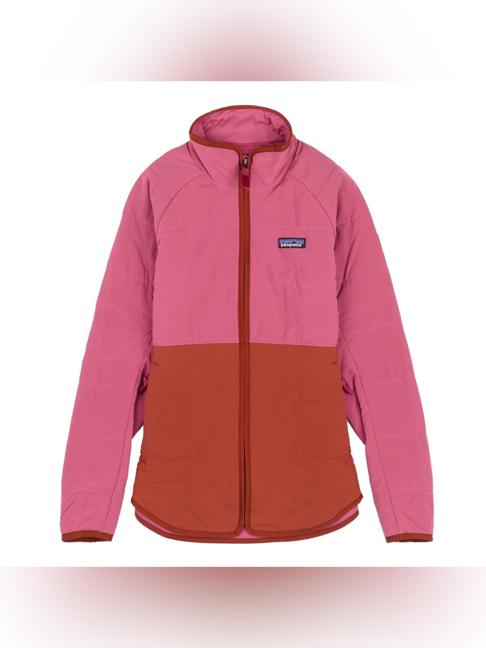 PATAGONIA Pack In Jacket Pink Orange Coat Size Small